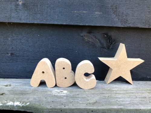 Letters MDF 5 cm