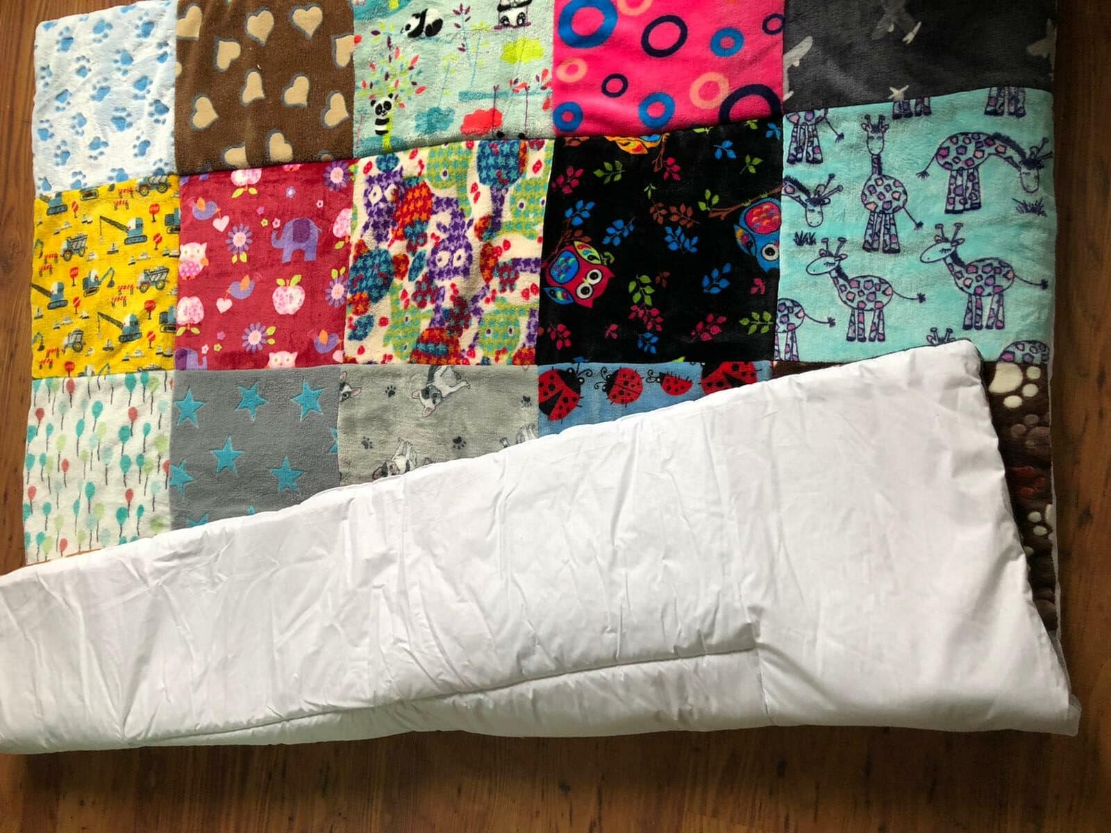 efficiënt vervormen talent DIY - Fleece deken zelf maken 150x150 sprei, quilt, plaid